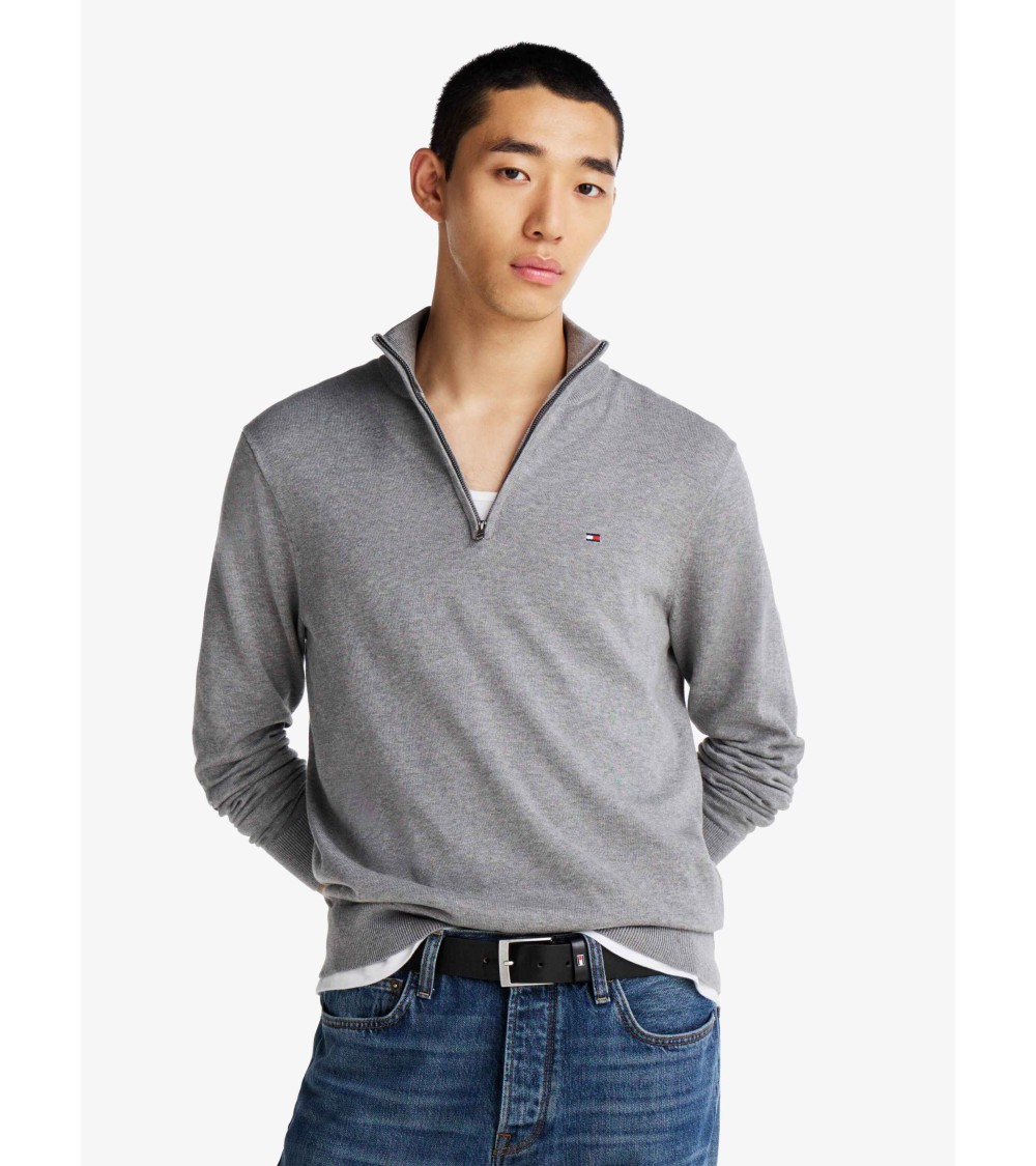 JERSEY DE PUNTO MEDIA CREMALLERA TOMMY HILFIGER