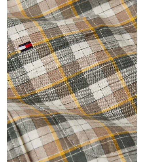 CAMISA OXFORD DE CUADROS TOMMY HILFIGER