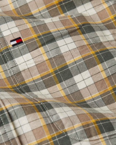 CAMISA OXFORD DE CUADROS TOMMY HILFIGER