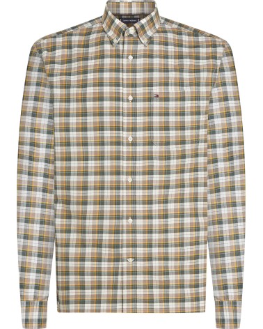 CAMISA OXFORD DE CUADROS TOMMY HILFIGER