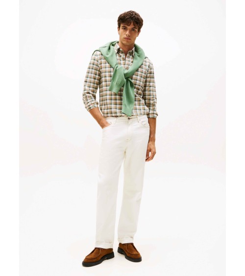 CAMISA OXFORD DE CUADROS TOMMY HILFIGER