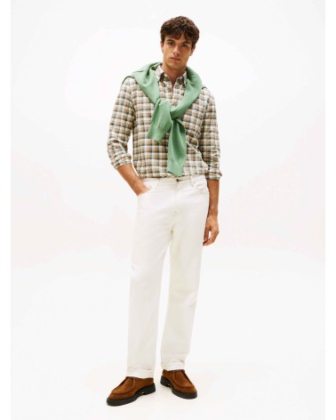 CAMISA OXFORD DE CUADROS TOMMY HILFIGER