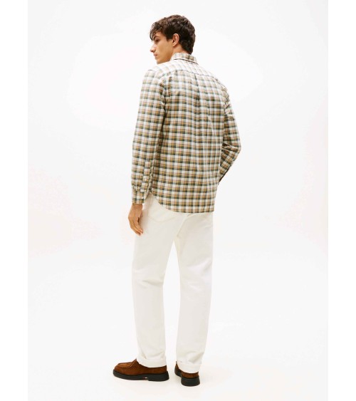 CAMISA OXFORD DE CUADROS TOMMY HILFIGER