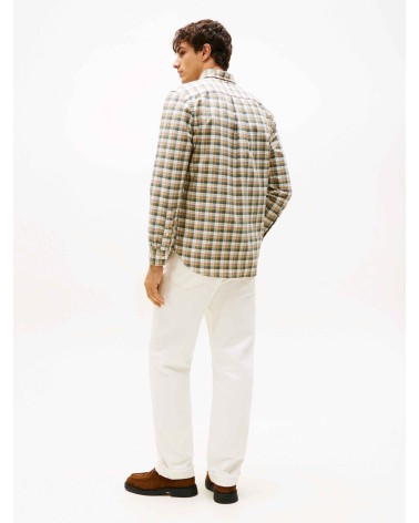 CAMISA OXFORD DE CUADROS TOMMY HILFIGER