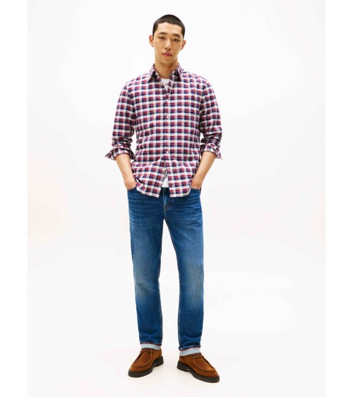 CAMISA OXFORD DE CUADROS TOMMY HILFIGER