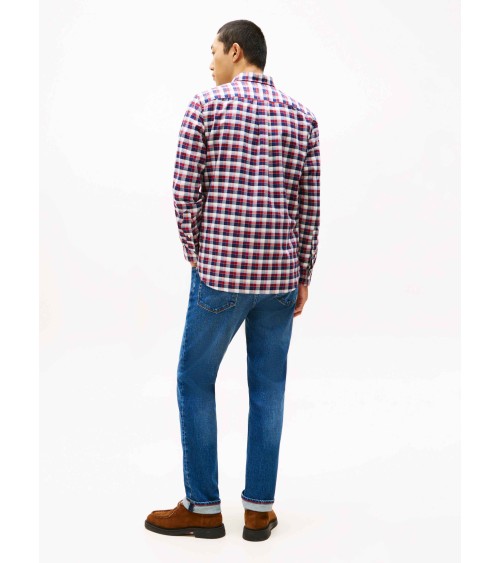 CAMISA OXFORD DE CUADROS TOMMY HILFIGER