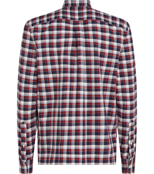 CAMISA OXFORD DE CUADROS TOMMY HILFIGER