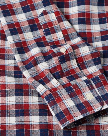 CAMISA OXFORD DE CUADROS TOMMY HILFIGER