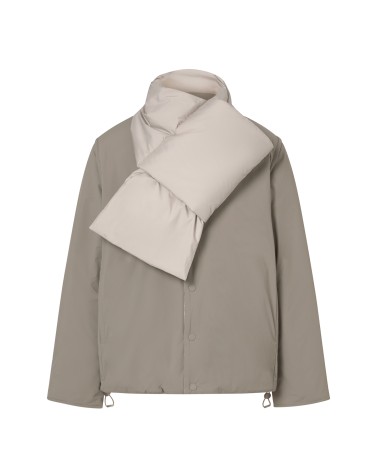 CAZADORA REVERSIBLE CON BUFANDA GERES ECOALF