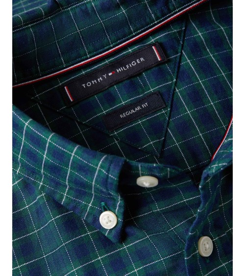 CAMISA OXFORD DE CUADROS TOMMY HILFIGER