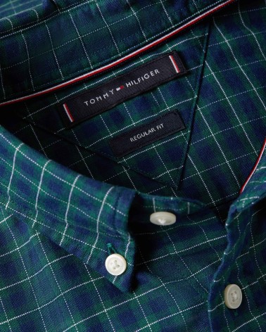 CAMISA OXFORD DE CUADROS TOMMY HILFIGER