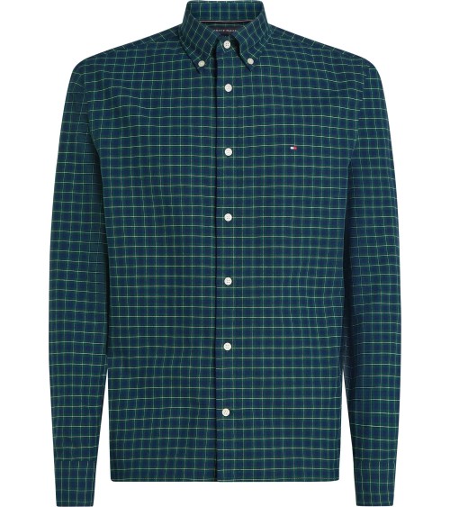 CAMISA OXFORD DE CUADROS TOMMY HILFIGER