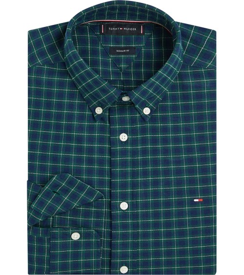 CAMISA OXFORD DE CUADROS TOMMY HILFIGER