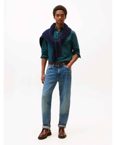 CAMISA OXFORD DE CUADROS TOMMY HILFIGER