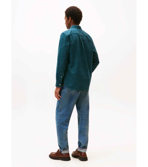 CAMISA OXFORD DE CUADROS TOMMY HILFIGER