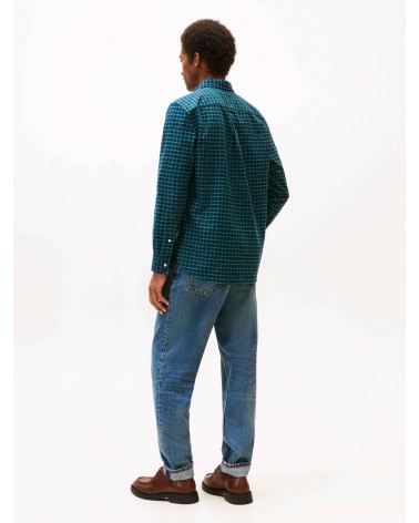 CAMISA OXFORD DE CUADROS TOMMY HILFIGER