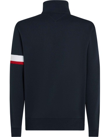 SUDADERA MEDIA CREMALLERA LOGO MANGA TOMMY HILFIGER