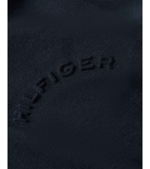 SUDADERA MEDIA CREMALLERA LOGO MANGA TOMMY HILFIGER