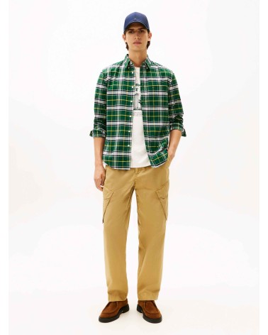 CAMISA OXFORD DE CUADROS TOMMY HILFIGER