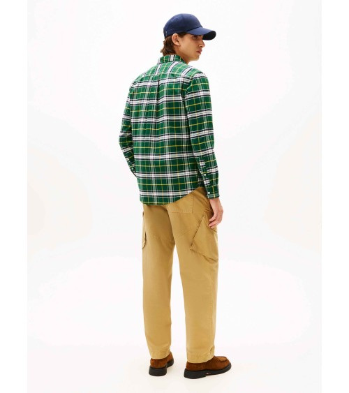 CAMISA OXFORD DE CUADROS TOMMY HILFIGER