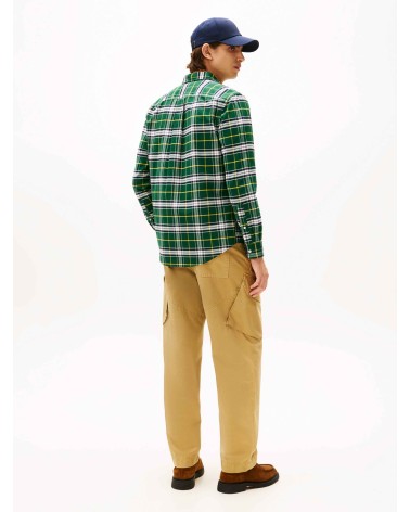 CAMISA OXFORD DE CUADROS TOMMY HILFIGER