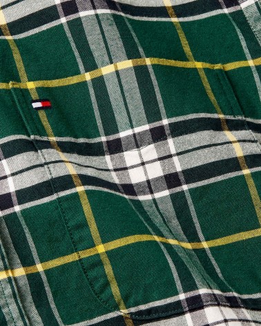 CAMISA OXFORD DE CUADROS TOMMY HILFIGER