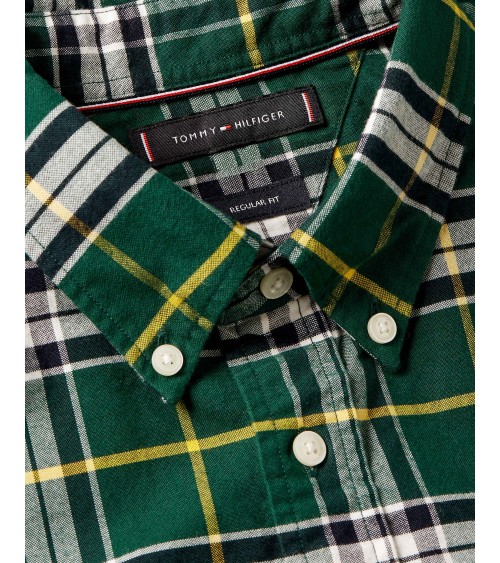 CAMISA OXFORD DE CUADROS TOMMY HILFIGER