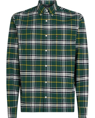 CAMISA OXFORD DE CUADROS TOMMY HILFIGER