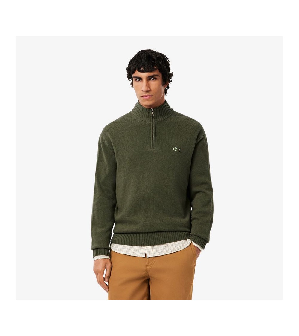 JERSEY DE LANA MEDIA CREMALLERA LACOSTE