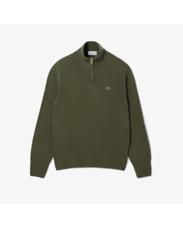 JERSEY DE LANA MEDIA CREMALLERA LACOSTE