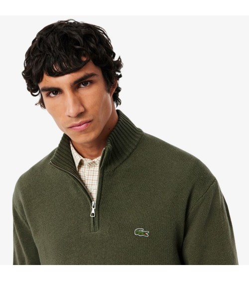 JERSEY DE LANA MEDIA CREMALLERA LACOSTE