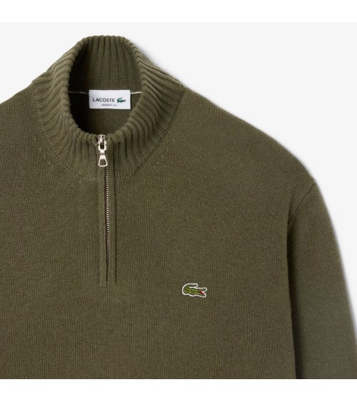 JERSEY DE LANA MEDIA CREMALLERA LACOSTE