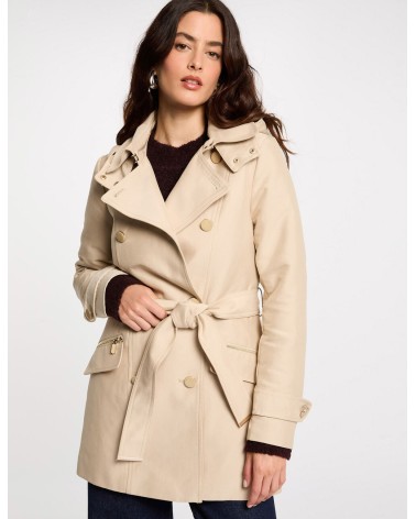 GABARDINA CON CAPUCHA MORGAN DE TOI