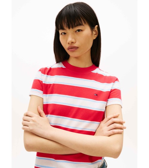 CAMISETA DE RAYAS BÁSICA TOMMY JEANS