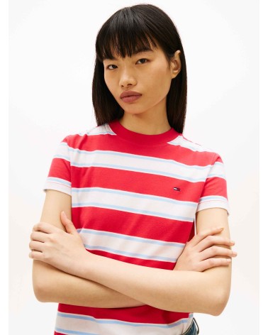 CAMISETA DE RAYAS BÁSICA TOMMY JEANS