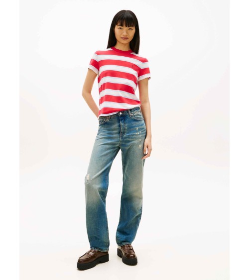 CAMISETA DE RAYAS BÁSICA TOMMY JEANS
