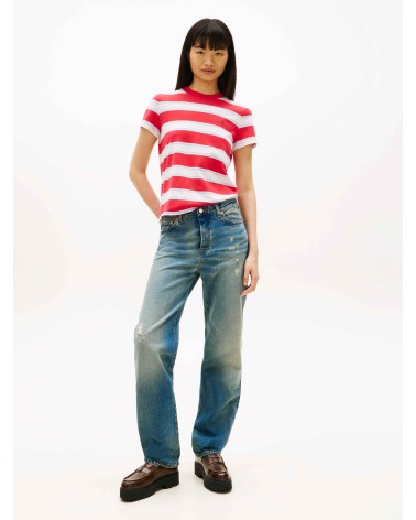 CAMISETA DE RAYAS BÁSICA TOMMY JEANS