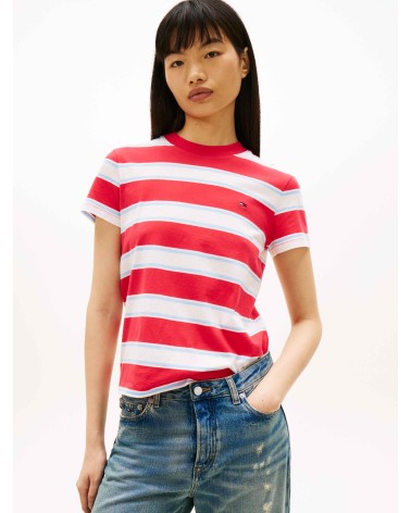 CAMISETA DE RAYAS BÁSICA TOMMY JEANS