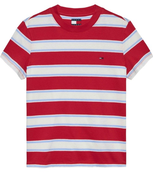 CAMISETA DE RAYAS BÁSICA TOMMY JEANS