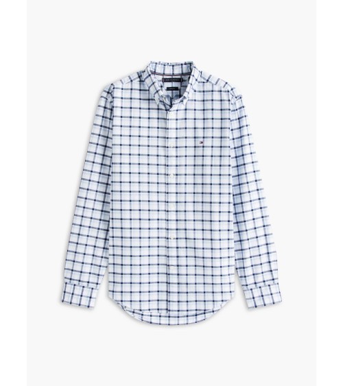 CAMISA OXFORD DE CUADROS TOMMY HILFIGER