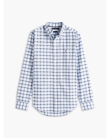 CAMISA OXFORD DE CUADROS TOMMY HILFIGER