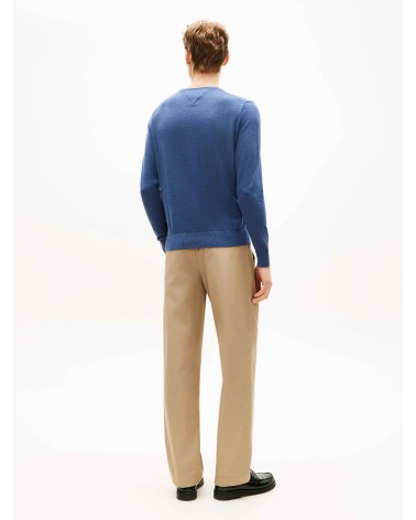 JERSEY BÁSICO DE ALGODÓN EN CUELLO REDONDO TOMMY HILFIGER