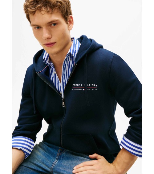 SUDADERA HOODY CON CREMALLERA TOMMY HILFIGER