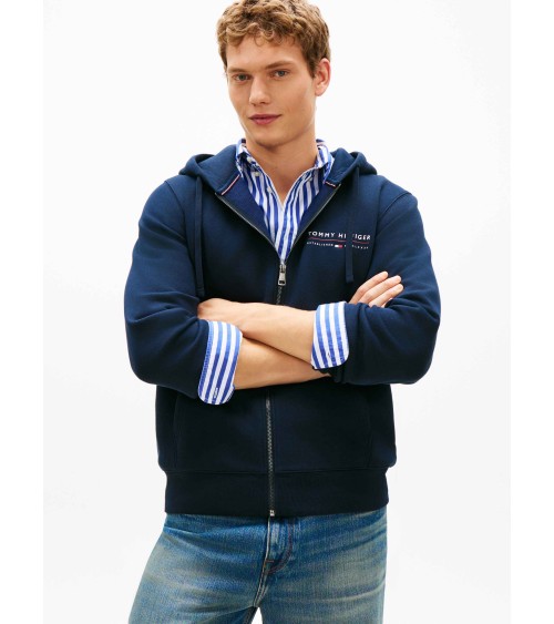 SUDADERA HOODY CON CREMALLERA TOMMY HILFIGER