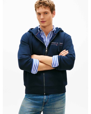 SUDADERA HOODY CON CREMALLERA TOMMY HILFIGER