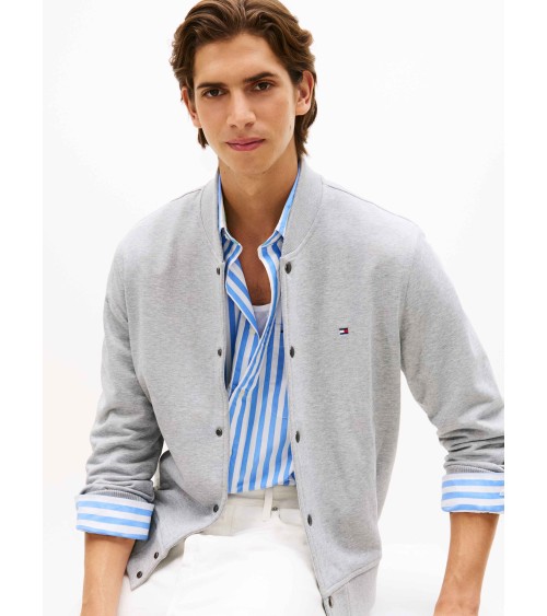 CAZADORA BOMBER TIPO FELPA TOMMY HILFIGER