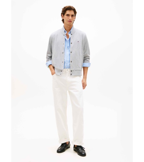 CAZADORA BOMBER TIPO FELPA TOMMY HILFIGER