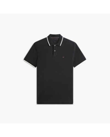 POLO CON RIBETE EN CUELLO Y MANGAS A CONTRASTE TOMMY HILFIGER