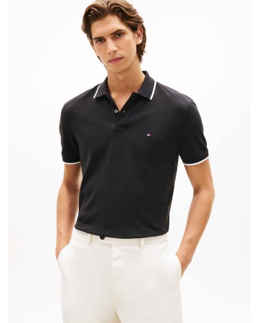 POLO CON RIBETE EN CUELLO Y MANGAS A CONTRASTE TOMMY HILFIGER