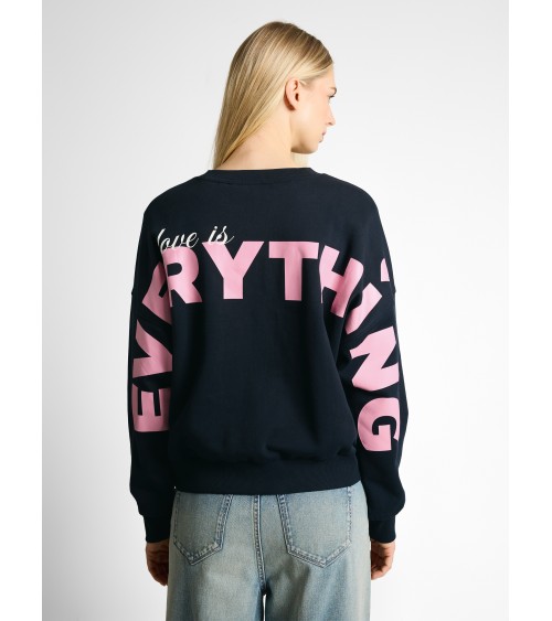 SUDADERA OVERSIZE LOVE IS EVERYTHING TOM TAILOR